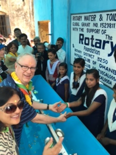 Smyrna Rotarian Fights Polio in India