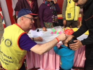 Smyrna Rotarian Fights Polio in India